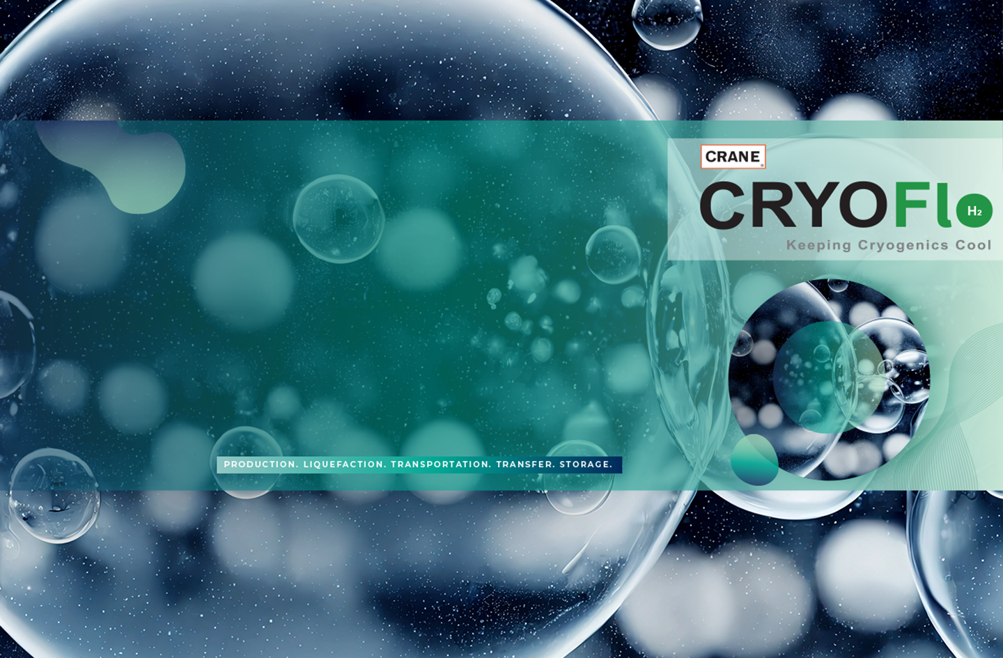 CRANE® CRYOFLO™ Hydrogen PVF Pipe, Valves and Fittings