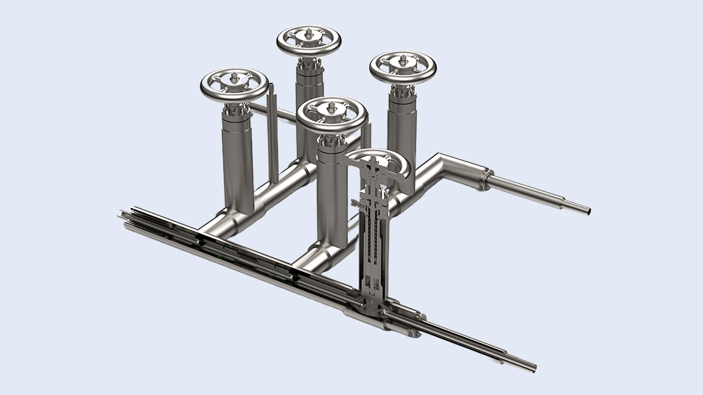 Product picture for CRANE® CRYOGENICS Verteilerrohre