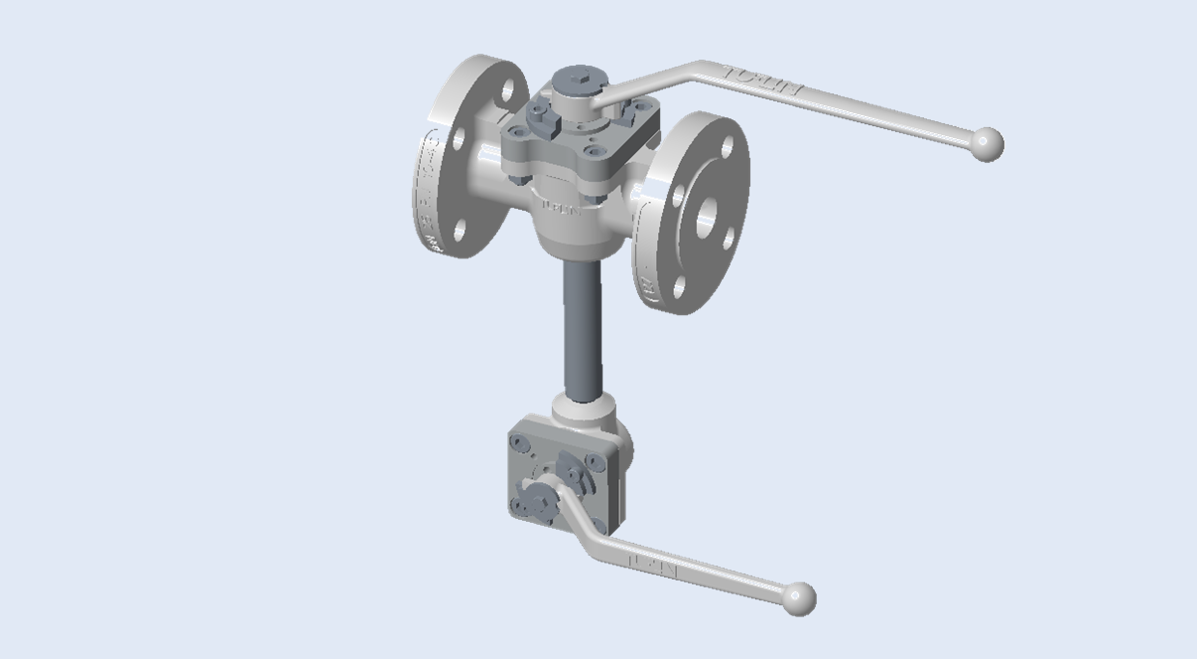 Product picture for XOMOX® Double Block and Bleed  Sleeved Plug Valves